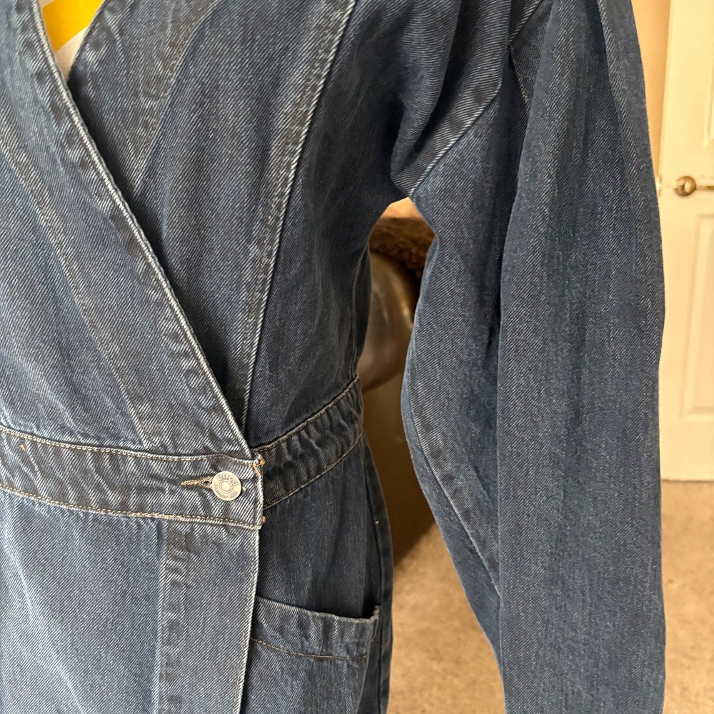 Etica denim wrap dress - Picture 5 of 7